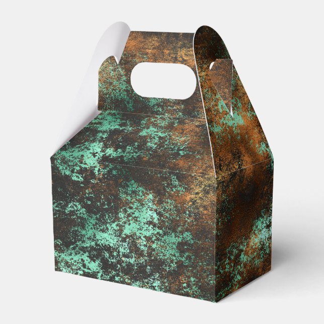 Ballotins Teal Cooper Patina Métallisé (Verso)