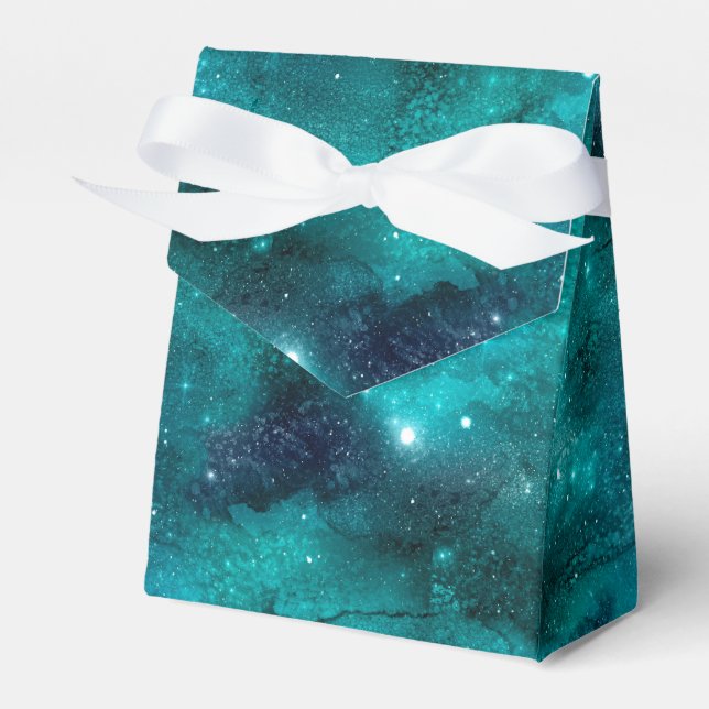 Ballotins Teal Galaxy Series Design 8 (Verso)