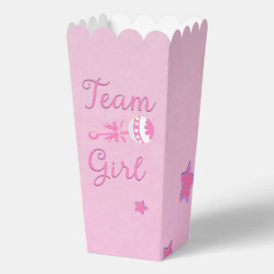Ballotins Team Girl with Baby Rattle Genre Reveal