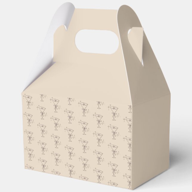 Ballotins Tendance Chic Martini Expresso Demoiselle d'Honneu (Recto)