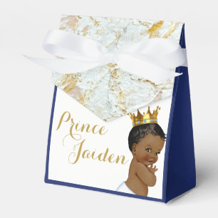Ballotins Tente africaine de baby shower de prince Royal
