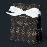 Ballotins Tente de décoration noire et or<br><div class="desc">*Personnalisez en ajoutant votre texte ou redimensionnez l'image en mosaïque.</div>