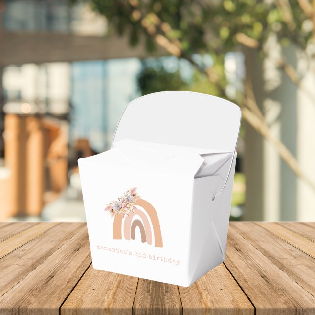 Ballotins Terracotta Boho Arc-en-ciel Pampas Grass Anniversa (Créateur téléchargé)