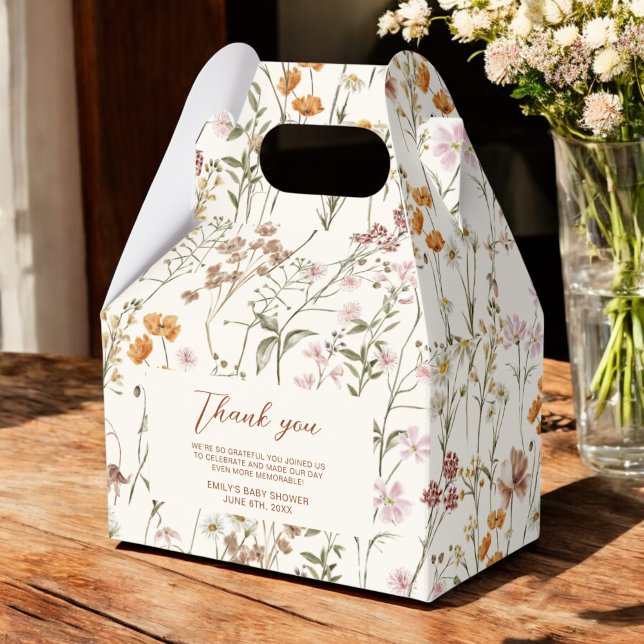 Ballotins Terracotta Fleur sauvage Boho Baby Dans Bloom Gard (Créateur téléchargé)