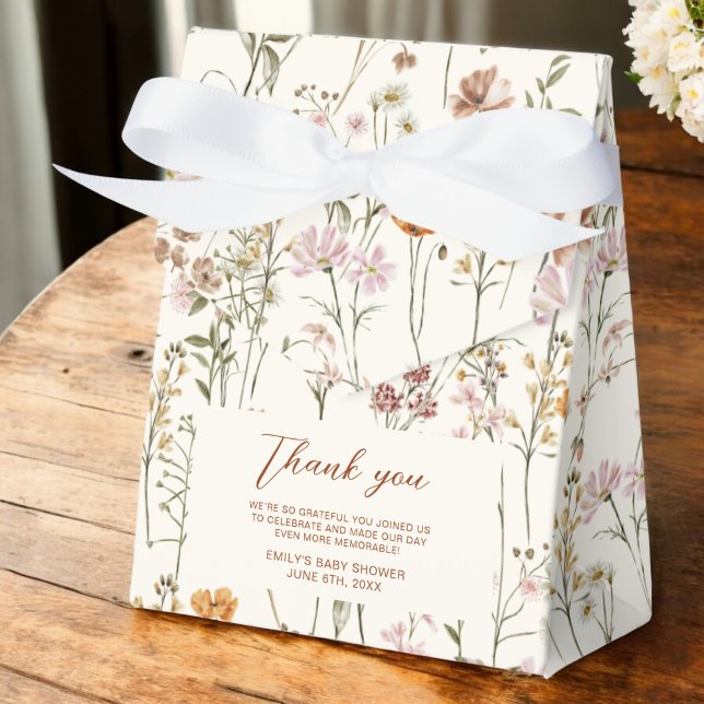 Ballotins Terracotta Fleur sauvage Boho Baby Dans Bloom Gard (Créateur téléchargé)