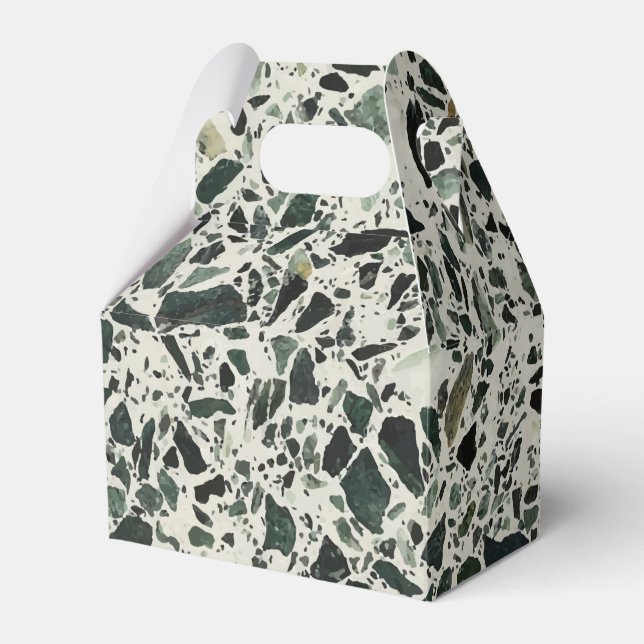 Ballotins Terrazzo Vert Moderne (Verso)