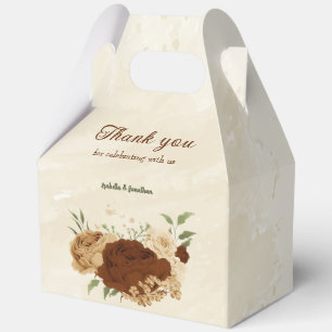 Ballotins terre terre terre ton mariage floral