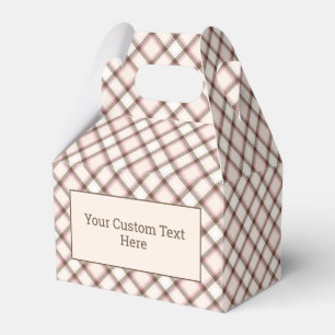 Ballotins Texte personnalisé / Motif Tartan