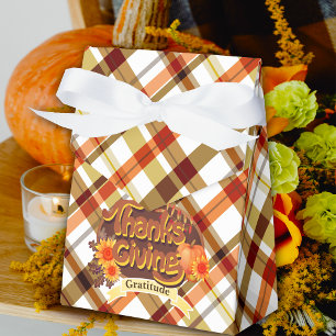 Ballotins Thanksgiving Retro Plaid