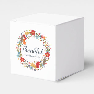 Ballotins Thanksgiving Thankful Fall personnalisée