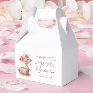 Ballotins Thé Bohème de Mariage Floral Vintage Shower de Mar