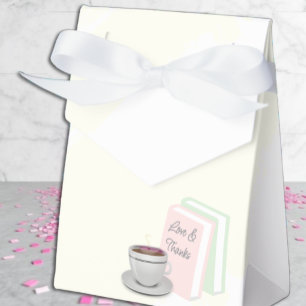 Ballotins Thé et livres Baby Shower
