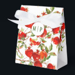 Ballotins Thème aquarelle des grenades Couleurs vives<br><div class="desc">Thème de mariage simple avec des couleurs vives orange. Vous pouvez cliquer et personnaliser le texte. Si vous avez des questions,  envoyez-moi simplement un message et je serai ravi de vous aider</div>