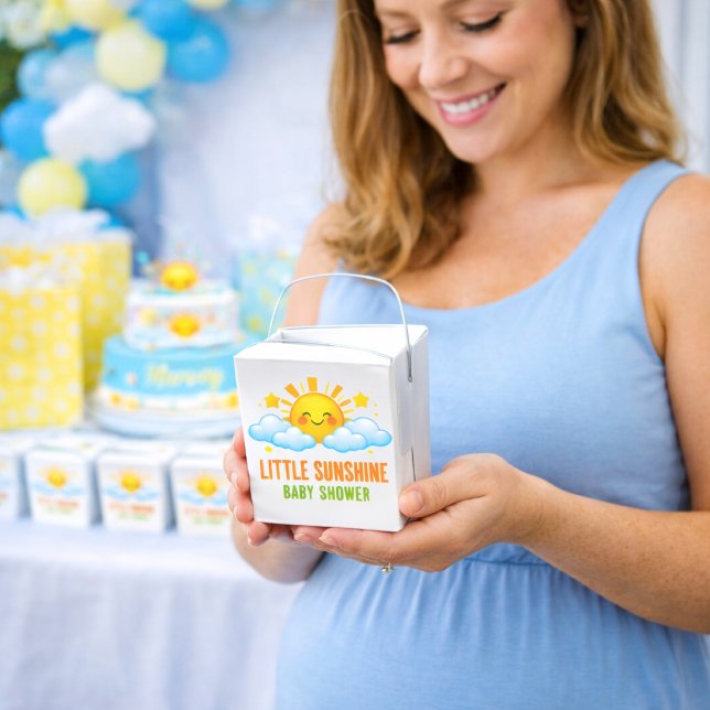 Ballotins Thème de célébration de bébé soleil doux (Créateur téléchargé)