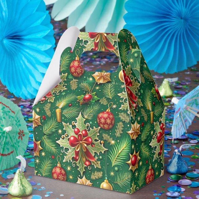 Ballotins Thème de Noël Festif Colorful Motif (Fête)