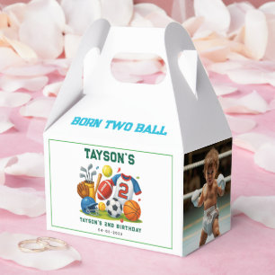 Ballotins Thème de sports Born 2 Ball pour le 2e anniversair