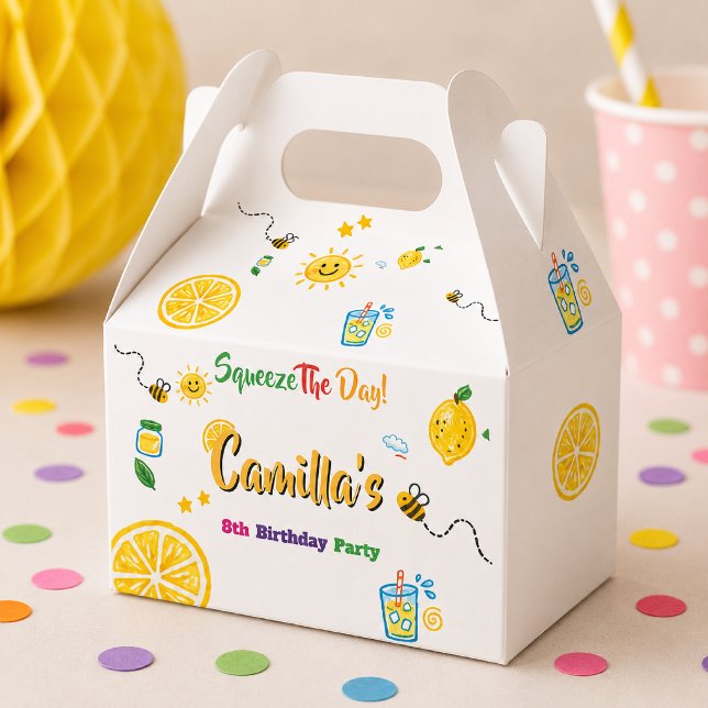 Ballotins Thème d'été citron Anniversaire Enfants  (Créateur téléchargé)
