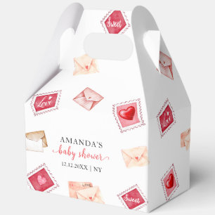Ballotins Timbre Lettre Saint-Valentin Baby Shower Douceur