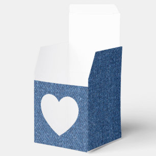 Ballotins Tissu d'origine bleu mode jean denim