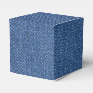 Ballotins Tissu d'origine bleu mode jean denim