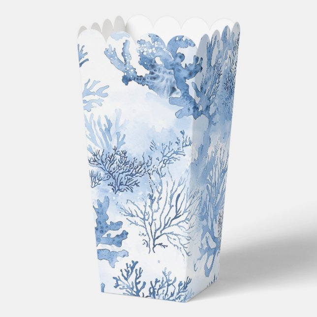 Ballotins Toile bleu océan élégant (Verso)