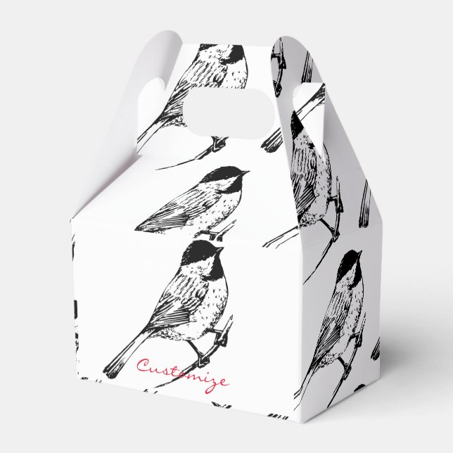 Ballotins Tonnerre de chickadee à calotte noire (Verso)