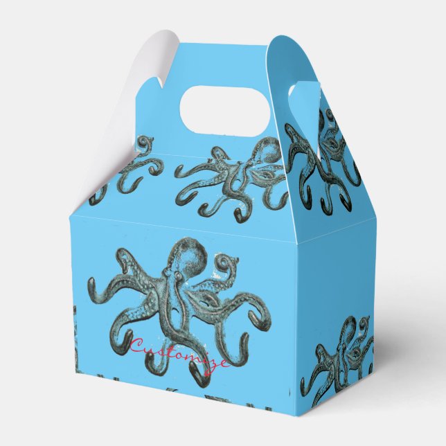 Ballotins Tonnerre octopus bleu (Verso)