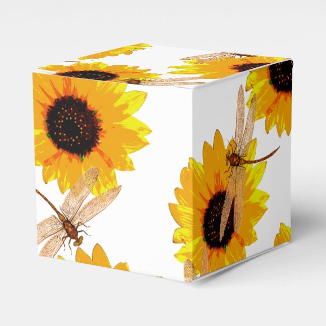 Ballotins Tournesols Et libellules, (Verso)
