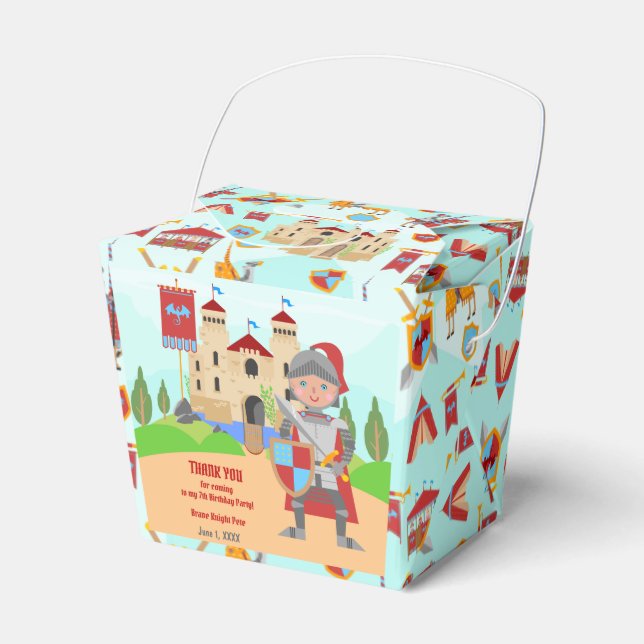 Ballotins Tournoi médiéval des chevaliers fête d'anniversair (Verso)