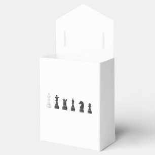 Ballotins Tout noir blanc, chess pieces
