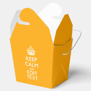 Ballotins Traffic Yellow Background Keep Calm And Your Text