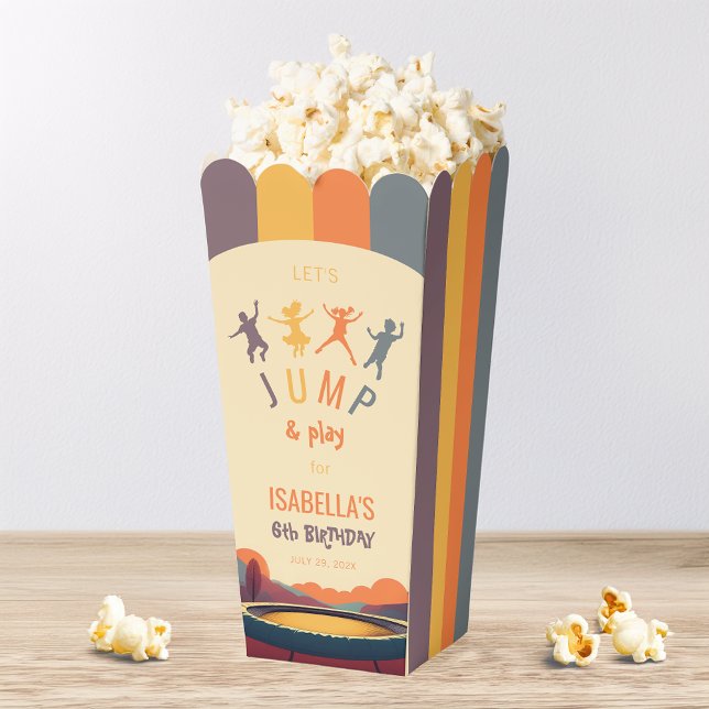 Ballotins Trampoline Jeu d'anniversaire Jump et Jouer Retro (Créateur téléchargé)