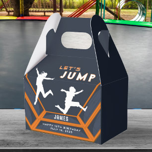 Ballotins Trampoline Park Jump Orange Birthday Party
