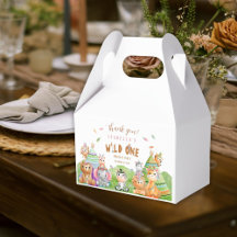 Tribal Wild One Safari Woodland Anniversaire