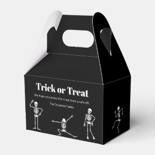 Ballotins Trick ou traiter Halloween Distances sociales