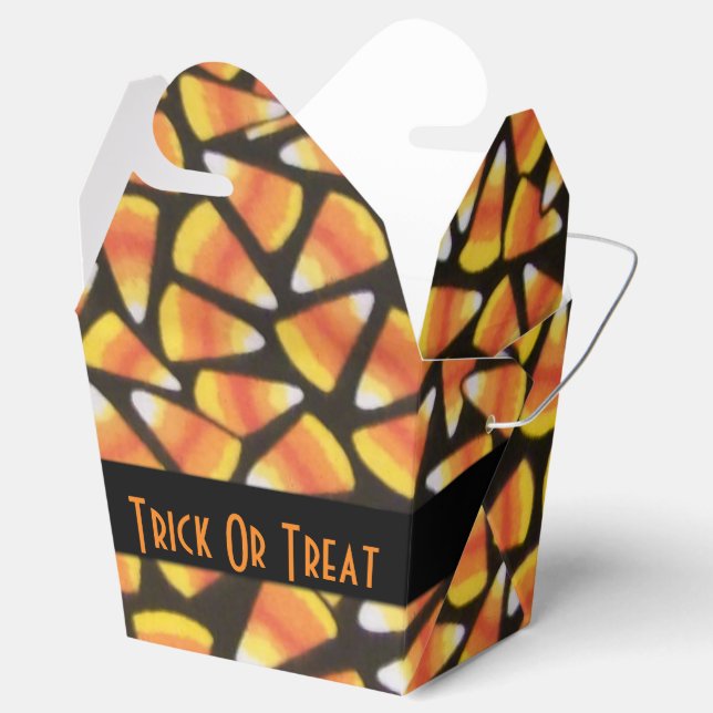 Ballotins Trick Ou Treat Candy Corn Take Ballotin (Ouvert)