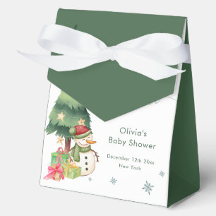 Ballotins Trimestre Moderne Bonhomme de Neige Baby Shower