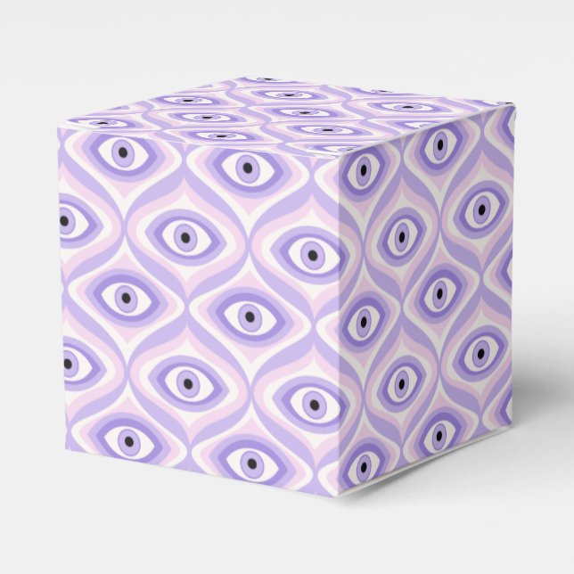 Ballotins Trippy Weird Eye Motif - Pastel Purple et Rose (Verso)