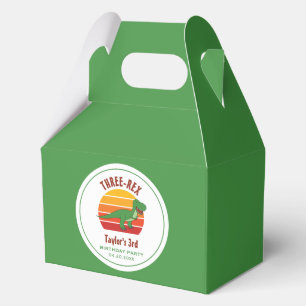 Ballotins Trois Rex Dinosaur Genre Neutre Amusement 3e Anniv