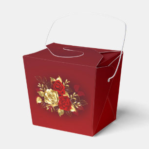 Ballotins Trois roses de joaillerie