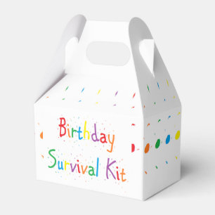 Ballotins Trousse de survie de "anniversaire"