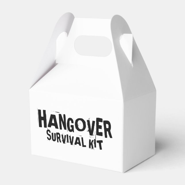 Ballotins "Trousse de survie de hangover" (Verso)