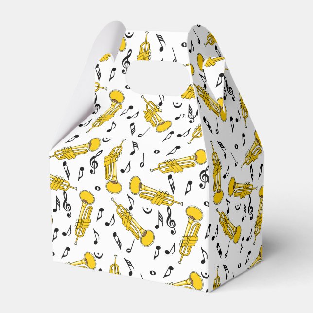 Ballotins Trumpet Music Notes Motif (Verso)