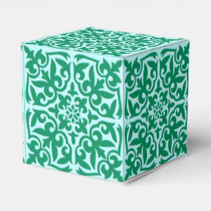 Ballotins Tuile marocaine - turquoise et aqua
