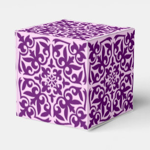 Ballotins Tuiles marocaines - violet et orchidée