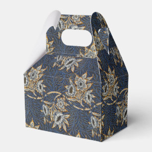 Ballotins Tulipe Saules Motif Bleu Floral de William Morris