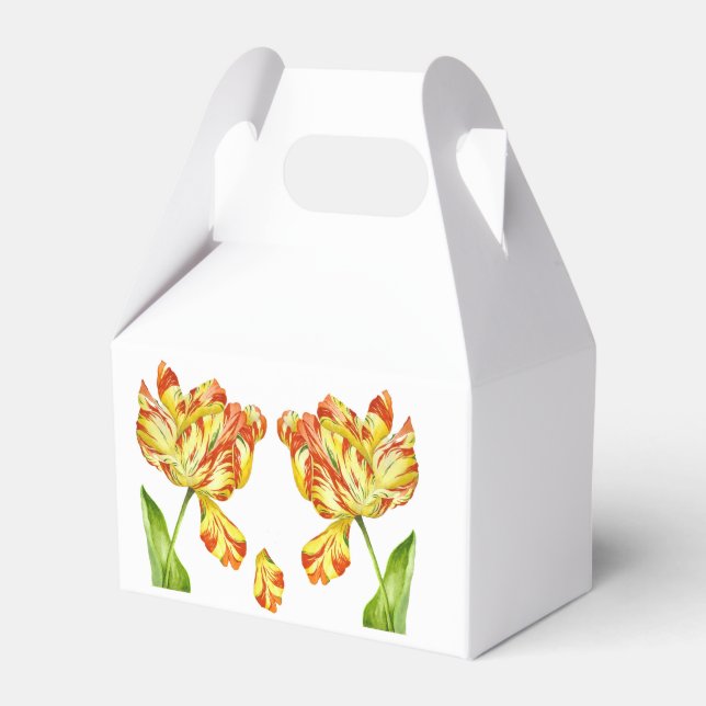 Ballotins Tulipes fières sur un Ballotin (Verso)