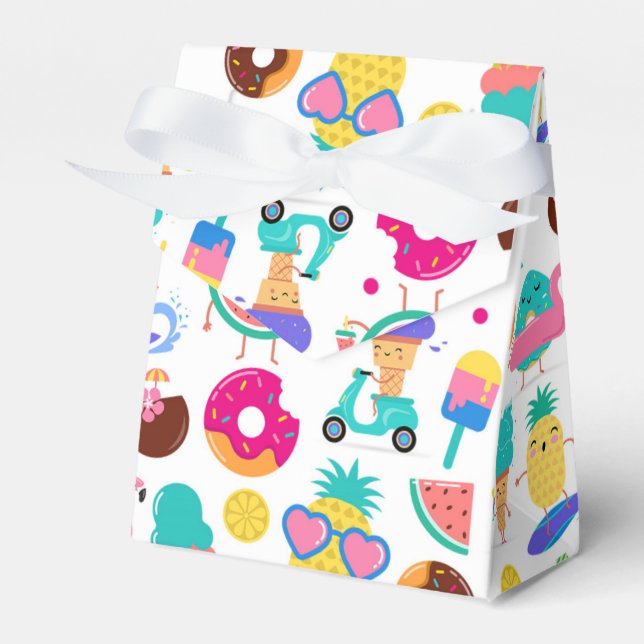 Ballotins Tutti Fruitti Glaces aux Fruits d'Été pour Fête (Verso)