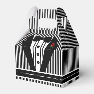 Ballotins Tuxedo Noir mariage Avec Cravate Bow