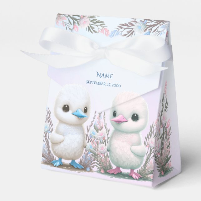 Ballotins Twin Ducks Floral Ballotin (Verso)